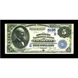 Louisville, KY - $5 1882 Date Back Fr. 537 The Southern 