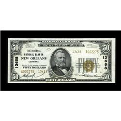 New Orleans, LA - $50 1929 Ty. 2 The Hibernia NB Ch. # 