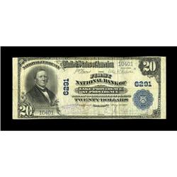 Providence, LA - $20 1902 Plain Back Fr. 650 The First 