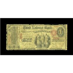 Boston, MA - $1 Original Fr. 382 The Third NB Ch. # 359 