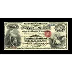 Boston, MA - $10 Original Fr. 409 The Merchants NB Ch. 