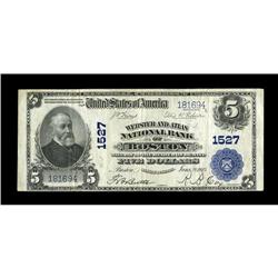 Boston, MA - $5 1902 Plain Back Fr. 598 Webster & Atlas 