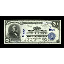 Fall River, MA - $20 1902 Plain Back Fr. 650 The First 