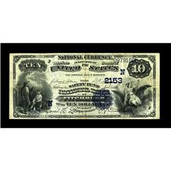 Fitchburg, MA - $10 1882 Date Back Fr. 542 The Safety F 