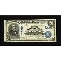 Oxford, MS - $20 1902 Plain Back Fr. 653 The First NB C 