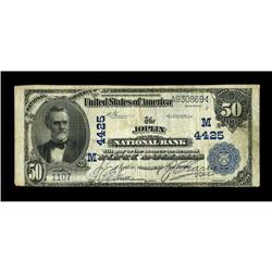 Joplin, MO - $50 1902 Date Back Fr. 670 The Joplin NB C 