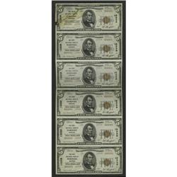 Oakdale, NE - $5 1929 Ty. 2 The First NB Ch. # 13339 Un 