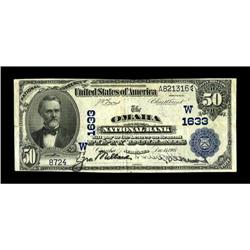 Omaha, NE - $50 1902 Date Back Fr. 668 The Omaha NB Ch. 