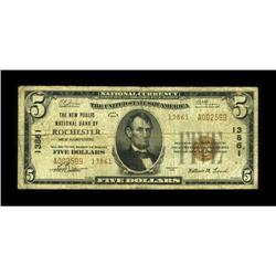 Rochester, NH - $5 1929 Ty. 2 The New Public NB Ch. # 1 