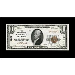 Trenton, NJ - $10 1929 Ty. 1 The First-Mechanics NB Ch. 