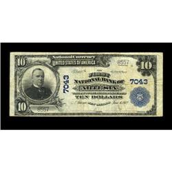 Artesia, NM - $10 1902 Plain Back Fr. 628 The First NB 