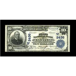 Las Vegas, NM - $10 1902 Plain Back Fr. 632 The First N 