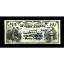 Addison, NY - $20 1882 Value Back Fr. 581 The First NB 