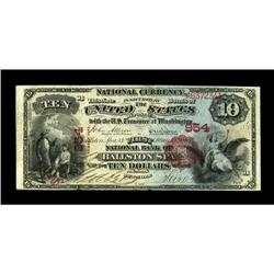 Ballston Spa, NY - $10 1875 Fr. 416 The First NB Ch. # 