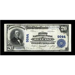 Belfast, NY - $20 1902 Plain Back Fr. 653 The First NB 