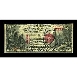 Haverstraw, NY - $5 1875 Fr. 402 The NB of Haverstraw C 