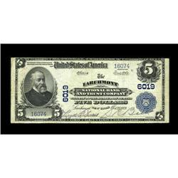 Larchmont, NY - $5 1902 Plain Back Fr. 608 The Larchmon 