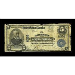 Larchmont, NY - $5 1902 Plain Back Fr. 608 The Larchmon 