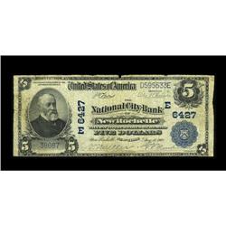 New Rochelle, NY - $5 1902 Plain Back Fr. 598 The Natio 