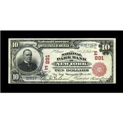New York, NY - $10 1902 Red Seal Fr. 613 The National P 