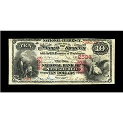 Plattsburgh, NY - $10 1875 Fr. 420 The Iron NB Ch. # 25 