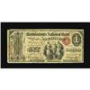 Image 1 : Troy, NY - $1 Original Fr. 380 The Manufacturers NB Ch. 