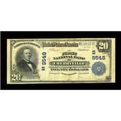 Cherryville, NC - $20 1902 Plain Back Fr. 652 The First 