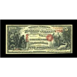 Fayetteville, NC - $5 Original Fr. 399 The Fayetteville 