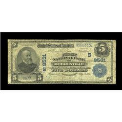 Mooresville, NC - $5 1902 Plain Back Fr. 600 The First 