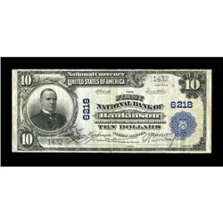 Hankinson, ND - $10 1902 Plain Back Fr. 634 The First N 