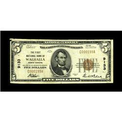 Walhalla, ND - $5 1929 Ty. 1 The First NB Ch. # 9133Thi 