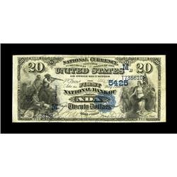 Ada, OH - $20 1882 Value Back Fr. 581 The First NB Ch. 