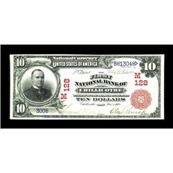 Chillicothe, OH - $10 1902 Red Seal Fr. 613 The First N 