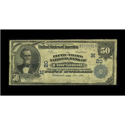 Cincinnati, OH - $50 1902 Date Back Fr. 669 Fifth-Third 
