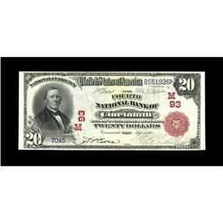Cincinnati, OH - $20 1902 Red Seal Fr. 639 The Fourth N 