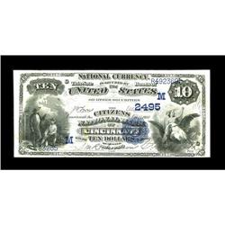 Cincinnati, OH - $10 1882 Date Back Fr. 545 The Citizen 