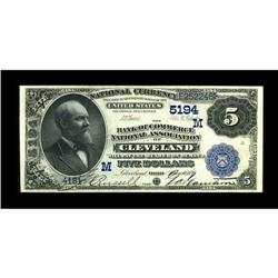 Cleveland, OH - $5 1882 Date Back Fr. 537 The Bank of C 