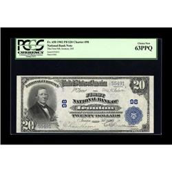 Ironton, OH - $20 1902 Plain Back Fr. 650 The First NB 