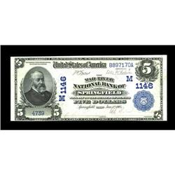 Springfield, OH - $5 1902 Date Back Fr. 590 The Mad Riv 