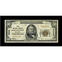 Bartlesville, OK - $50 1929 Ty. 1 The Bartlesville NB C 