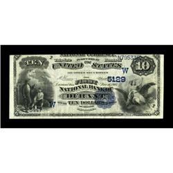 Durant, OK - $10 1882 Date Back Fr. 546 The First NB Ch 