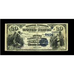 Madill, OK - $20 1882 Date Back Fr. 556 The First NB Ch 