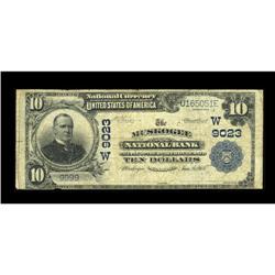 Muskogee, OK - $10 1902 Plain Back Fr. 626 The Muskogee 