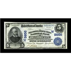 Oklahoma City, OK - $5 1902 Date Back Fr. 593 The Oklah 