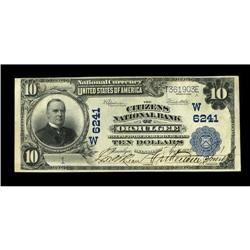 Okmulgee, OK - $10 1902 Plain Back Fr. 635 The Citizens 