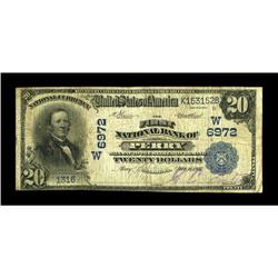 Perry, OK - $20 1902 Date Back Fr. 644 The First NB Ch. 