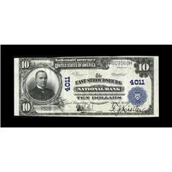 East Stroudsburg, PA - $10 1902 Plain Back Fr. 626 The 