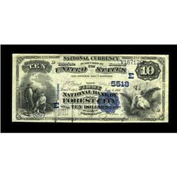 Forest City, PA - $10 1882 Value Back Fr. 577 The First 