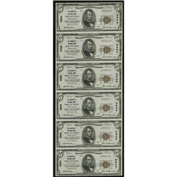 Mountville, PA - $5 1929 Ty. 1 The Mountville NB Ch. # 