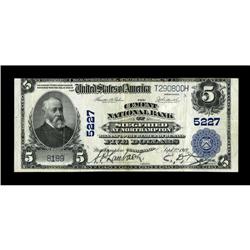 Northampton, PA - $5 1902 Plain Back Fr. 606 The Cement 